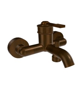 Remer Atelier Bateria wannowo-natryskowa ścienna bez zestawu natryskowego Oil Bronze AL05BR