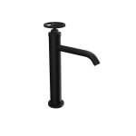 Remer Chrono Bateria umywalkowa jednouchwytowa bez korka Matt Black CH12ANO