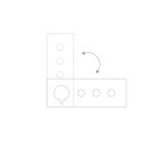 Remer Chrono Bateria wannowo-natryskowa podtynkowa 3-drożna - element zewnętrzny Matt White CH98D3WBBO