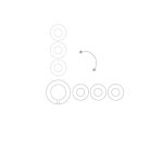 Remer Chrono Bateria wannowo-natryskowa podtynkowa 5-drożna - element zewnętrzny Visual Inox CH98D5PWBXV