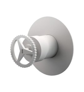 Remer Chrono Bateria wannowo-natryskowa podtynkowa Matt White CH30LBO