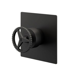 Remer Chrono Bateria wannowo-natryskowa podtynkowa Matt Black CH30QNO