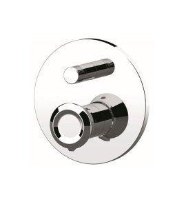 Remer Element Bateria wannowo-natryskowa podtynkowa 2-drożna - element zewnętrzny Chrom ET09HL