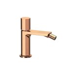 Remer Ottagono Bateria bidetowa jednouchwytowa bez korka Brushed Copper ON20RP