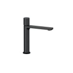 Remer Ottagono Bateria umywalkowa bez korka Matt Black ON12ANO