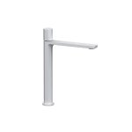 Remer Ottagono Bateria umywalkowa wysoka bez korka Matt White ON11LXLBO