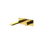 Remer Ottagono Bateria umywalkowa jednouchwytowa 205 mm podtynkowa Brushed Gold ON15WBBG