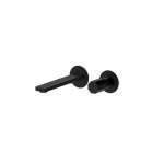 Remer Ottagono Bateria umywalkowa jednouchwytowa 205 mm podtynkowa - element zewnętrzny Matt Black ON15PWBNO