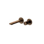 Remer Ottagono Bateria umywalkowa jednouchwytowa 205 mm podtynkowa - element zewnętrzny Oil Bronze ON15PWBBR
