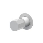 Remer Ottagono Bateria wannowo-natryskowa podtynkowa Matt White ON30LBO