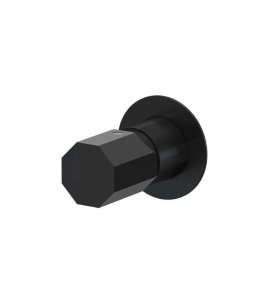 Remer Ottagono Bateria wannowo-natryskowa podtynkowa Matt Black ON30LNO