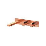 Remer Ottagono Bateria wannowo-natryskowa podtynkowa 2-drożna - element zewnętrzny Brushed Copper ON54D2WBRP