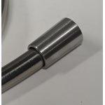 Remer wąż prysznicowy do bidetki 120 cm  stal szczotkowana INOX  SS332CN120 W MAGAZYNIE