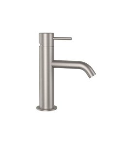 Remer X Style Inox Bateria umywalkowa jednouchwytowa bez korka Inox  SSX12