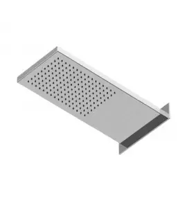 Ritmonio Deszczownica Ścienna 17x54 cm lustrzana stal 75A020LUC