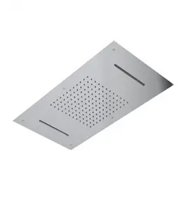 Ritmonio Deszczownica Sufitowa 38x70 cm lustrzana stal 75A010LUC