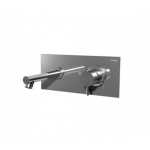 Ritmonio Diametro35 Bateria umywalkowa ścienna podtynkowa chrom E0BA0440SXCRL