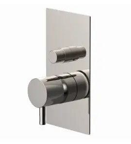 Ritmonio Diametro35 Bateria wannowo-prysznicowa podtynkowa stal nierdzewna E0BA0154INOX