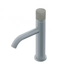 Ritmonio Diametro35 Concrete Bateria umywalkowa 1-otworowa stal nierdzewna E0BA0123CINOX