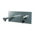 Ritmonio Diametro35 Bateria umywalkowa ścienna podtynkowa chrom E0BA0440SXCRL