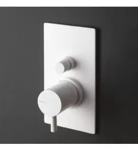    Ritmonio Diametro35 Bateria wannowo-natryskowa podtynkowa biały E0BA0154C03