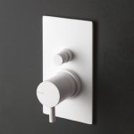    Ritmonio Diametro35 Bateria wannowo-natryskowa podtynkowa biały E0BA0154C03