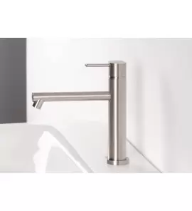 Ritmonio Diametro35 Bateria umywalkowa 1-otworowa stal nierdzewna E0BA0124DSINOX