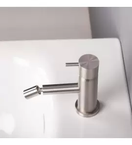 Ritmonio Diametro35 Bateria Bidetowa 1-otworowa stal nierdzewna E0BA0122DINOX