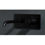    Ritmonio Diametro35 Bateria umywalkowa podtynkowa czarna E0BA0117CC04