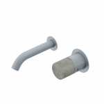 Ritmonio Diametro35 Concrete Bateria umywalkowa podtynkowa stal nierdzewna E0BA0116SPC