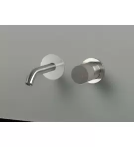    Ritmonio Diametro35 Concrete Bateria umywalkowa podtynkowa inox E0BA0116SPCICM