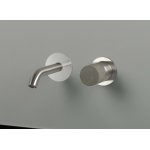    Ritmonio Diametro35 Concrete Bateria umywalkowa podtynkowa inox E0BA0116SPCICM