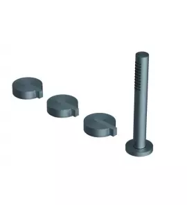 Ritmonio DOT316 Bateria wannowo-prysznicowa 4-otworowa stal nierdzewna PR50EG2B1INOX