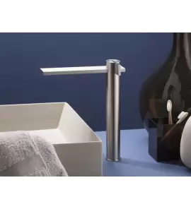 Ritmonio DOT316 Bateria umywalkowa jednootworowa stal nierdzewna PR50AF201INOX