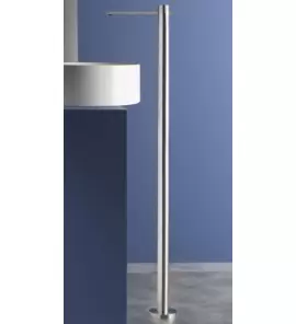 Ritmonio DOT316 Bateria umywalkowa stojąca stal nierdzewna PR50DF201INOX