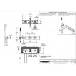 Ritmonio DOT316 Bateria wannowa podtynkowa stal nierdzewna PR50EC102INOX