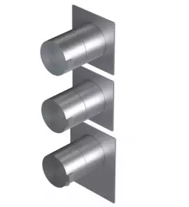 Ritmonio DOT316 Bateria wannowo-prysznicowa termostatyczna podtynkowa stal nierdzewna PR50HE201INOX