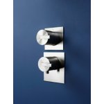 Ritmonio DOT316 Bateria wannowo-prysznicowa termostatyczna podtynkowa stal nierdzewna PR50HC201INOX