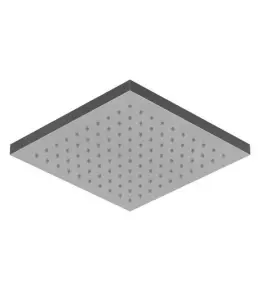 Ritmonio Deszczownica prysznicowa 200 x 200 mm stal nierdzewna 75S020INOX