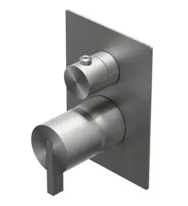 Ritmonio DOT316 Round Bateria wannowo-prysznicowa podtynkowa stal nierdzewna PR50GC101INOX