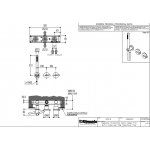 Ritmonio DOT316 Round Bateria wannowo-prysznicowa podtynkowa stal nierdzewna PR50GG201INOX