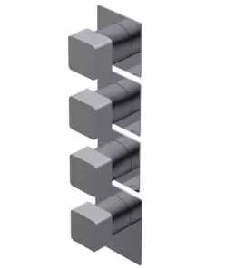 Ritmonio Glitter Bateria natryskowa podtynkowa termostatyczna chrom PR47HG211CRL