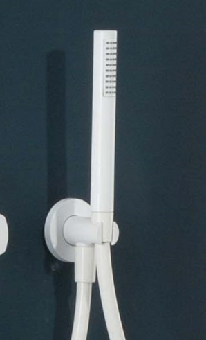    Ritmonio Haptic Słuchawka prysznicowa 19,5 cm biały 72D011C03