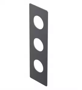 Ritmonio Płytka zewnętrzna do baterii termostatycznej podtynkowej chrom RCMBA005CRL