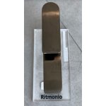  Ritmonio Pois Bateria umywalkowa 1-otworowa z korkiem automatycznym brushed black chrome PR31AA101BLX