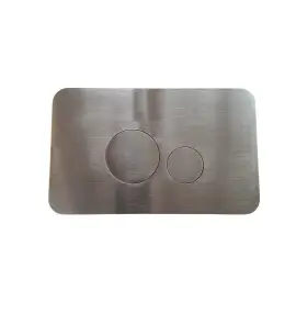 Ritmonio Przycisk przedni do spłuczki brushed black chrome 78T003BLX