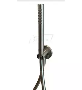      Ritmonio Zestaw prysznicowy z wężem brushed 72J021IX WYPRZEDAŻ MAGAZYNOWA!!