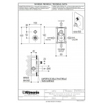Ritmonio Bateria natryskowa podtynkowa chrom PR43GN101CRL