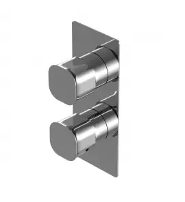 Ritmonio Taormina Bateria wannowo-natryskowa termostatyczna podtynkowa chrom PR35HG101CRL