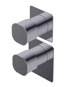 Ritmonio Taormina Bateria wannowo-prysznicowa termostatyczna podtynkowa chrom PR35HC201CRL